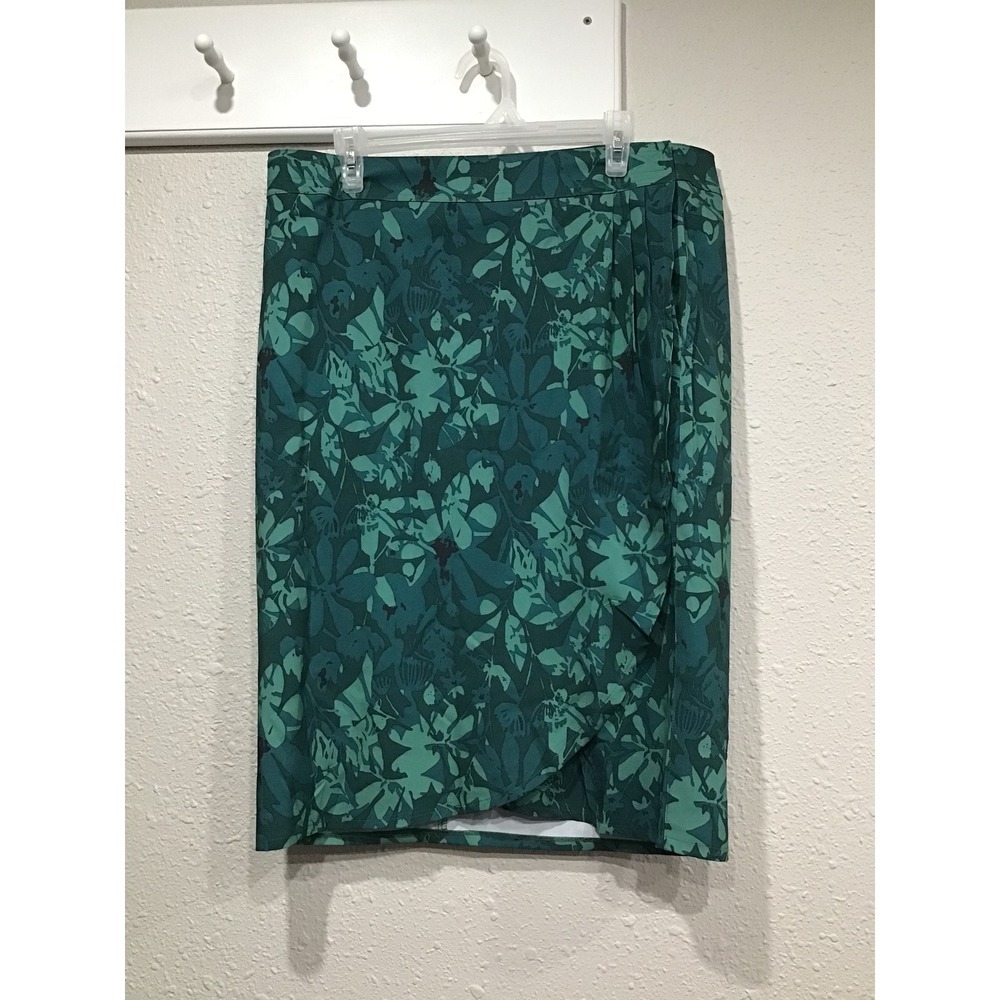 NWT RipSkirt Hawaii Camo Floral Green Wrap Skirt Length 3 XL Beach Vacation Swim - Picture 4 of 8